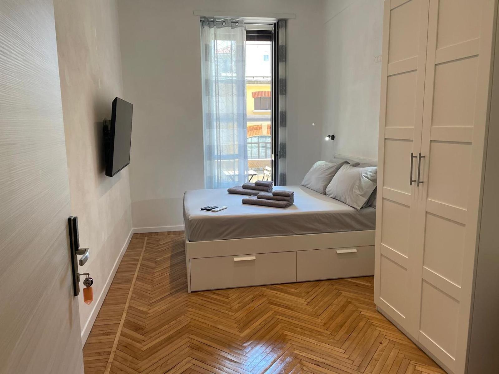 Drooms 4,0 Domotic Smart Self 24H,7 Vicino Treni Porta Susa E Centro Storico 都灵 外观 照片